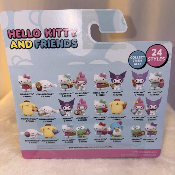 Hello Kitty & Friends Series 1-Sweet & Salty-2”-Hello Kitty& Cinnamoroll - NEW - Picture 4 of 4